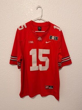 Ohio State University Buckeyes
Embroidered Ezekiel Elliot CFP Jersey